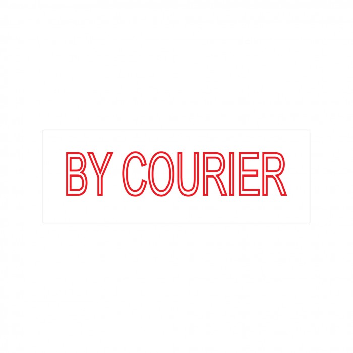 By Courier Stock Stamp 4911/181 38x14mm